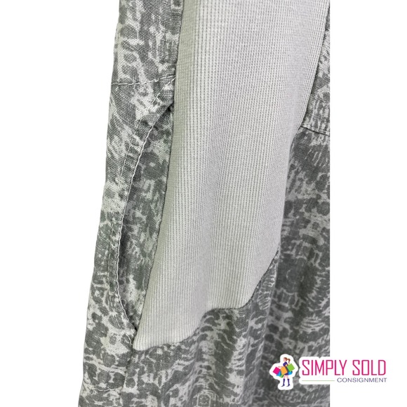 Lina Tomei Women's 100% Linen Italian Palma Dress Green Cap Sleeve Crew Neck XL - Picture 6 of 8